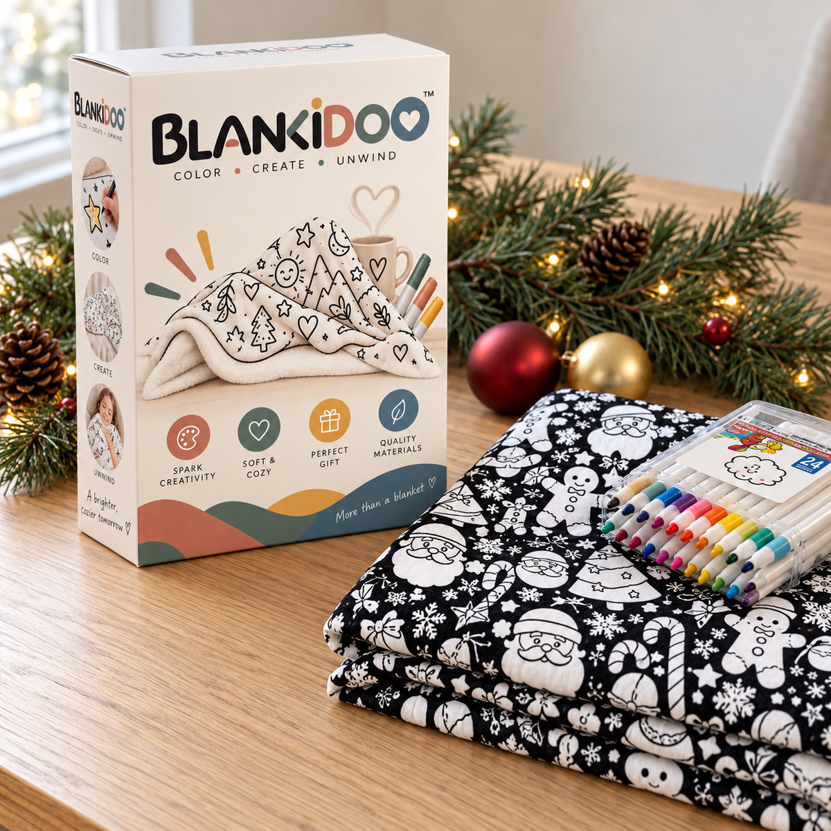 Blankidoo – Coloring Blanket
